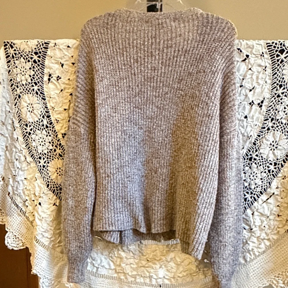 Adyson Parker Cozy V-Neck Button-Up Sweater Size XL
